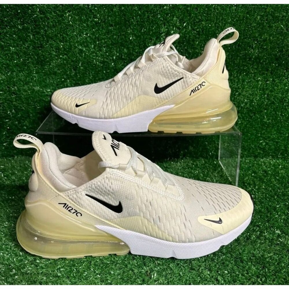 NEW Nike Air Max 270 'Sail Coconut' Womens Athletic Sneakers Shoes Low Top
